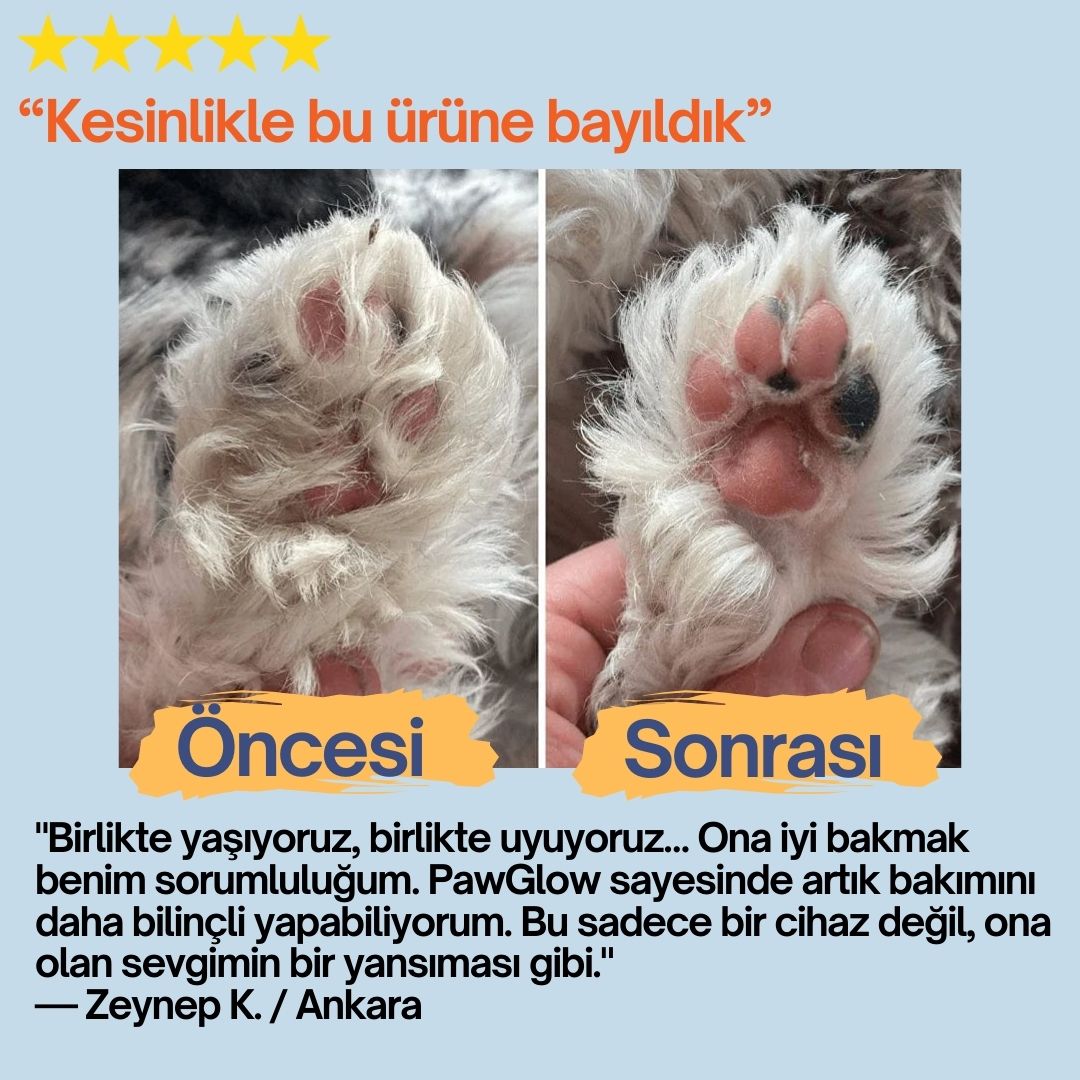 PawGlow™ Pet Bakım Cihazı