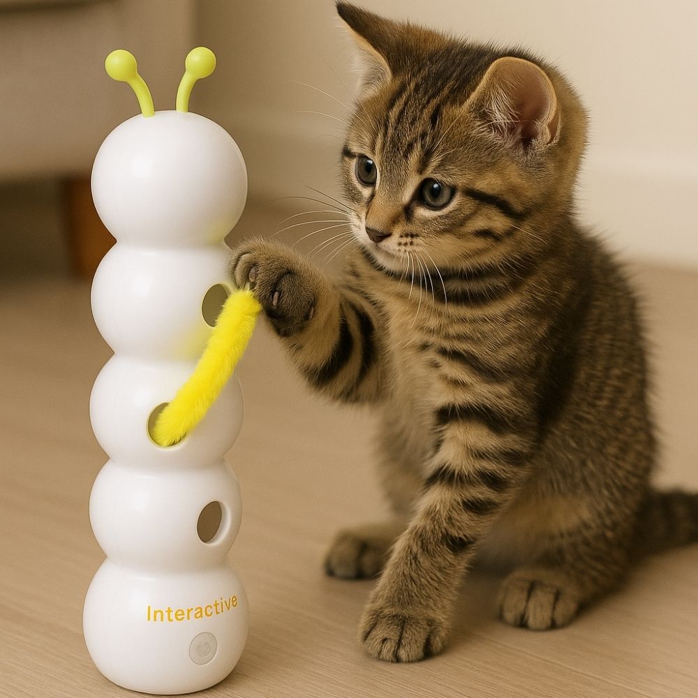 İnteraktif Sensörlü Akıllı Kedi Oyuncağı