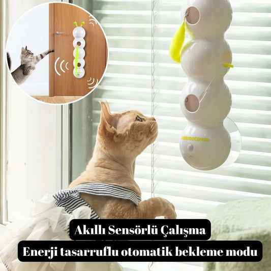 İnteraktif Sensörlü Akıllı Kedi Oyuncağı