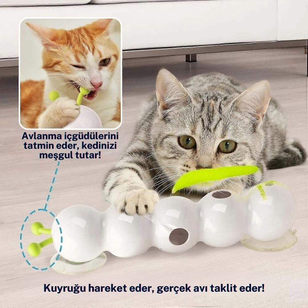 İnteraktif Sensörlü Akıllı Kedi Oyuncağı